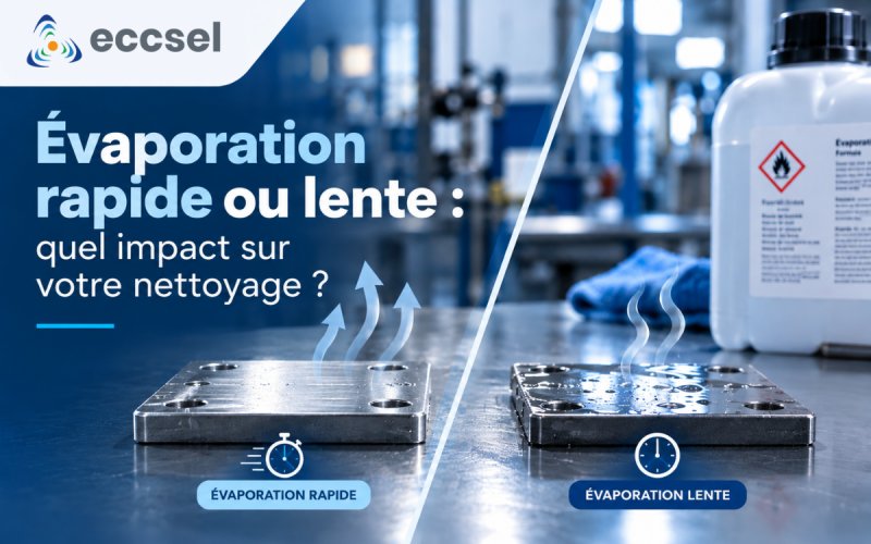 Évaporation rapide ou lente : quel impact sur votre nettoyage ?